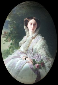 Crown Princess Olga of Württemberg (1822 - 1892) by Franz Xaver Winterhalter